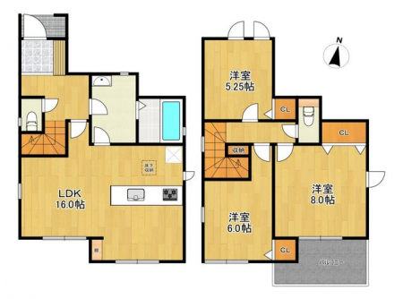 �Ԏ��}�i�̂P�ˌ��j�@-