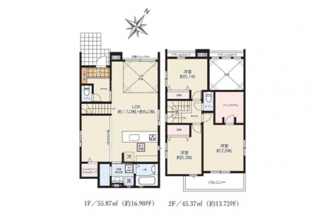 �Ԏ��}�i�̂P�ˌ��j�@��2�����E�Ԏ��}��