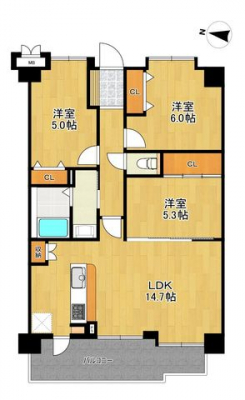 �Ԏ��}�i�̂P�}���V�����j�@-