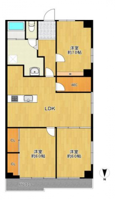 �Ԏ��}�i�̂P�}���V�����j�@-