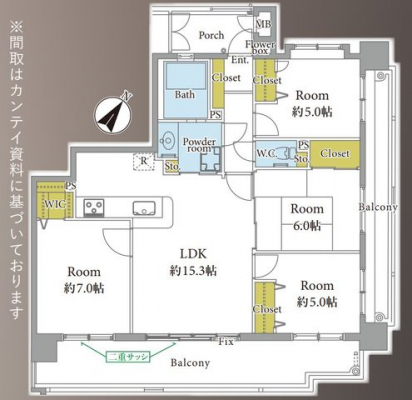 �Ԏ��}�i�̂P�}���V�����j�@-