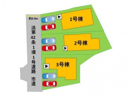 �Ԏ��}�i�̂P�ˌ��j�@�����}����3����������ς�