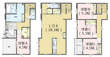 �Ԏ��}�i�̂P�ˌ��j�@-