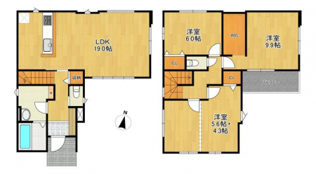 �Ԏ��}�i�̂P�ˌ��j�@-