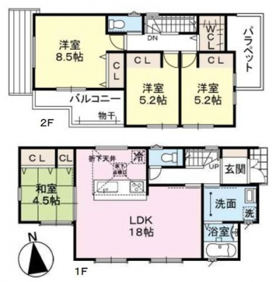 �Ԏ��}�i�̂P�ˌ��j�@-